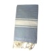 Fouta coton recyclé 200x100cm cadeau d’entreprise