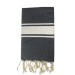 Fouta coton recyclé 200x100cm cadeau d’entreprise