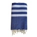 Fouta nid d'abeille 5/5 coton recyclé 200x100cm cadeau d’entreprise