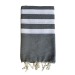 Fouta nid d'abeille 5/5 coton recyclé 200x100cm cadeau d’entreprise