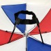 Chapeau ombrelle France 60cm, parapluie anti UV publicitaire