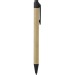 Stylo à bille en plastique biodégradable et carton recyclé, Stylo en plastique biodégradable publicitaire