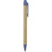 Stylo à bille en plastique biodégradable et carton recyclé, Stylo en plastique biodégradable publicitaire