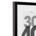 cadre photo nr eva 30x40 dis, noir, cadre photo publicitaire