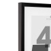 cadre photo nr eva 40x50 dis, noir, cadre photo publicitaire