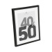 cadre photo nr eva 40x50 dis, noir cadeau d’entreprise