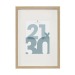 cadre photo naturel manu 21x30 dis, beige cadeau d’entreprise