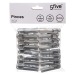 Pince linge x16 inox, argent bedrijfs cadeau