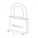 Cadenas Gerda laiton 50mm avec bouton poussoir, cadenas publicitaire