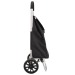 chariot shopping haut de gamme 2 roues, poussette à marché ou cabas à roulettes publicitaire