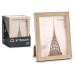 cadre photo argenté couleur bois 15x20cm cadeau d’entreprise