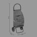 chariot 2roues metal gris nomade, gris regalo d'azienda