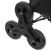 chariot 6roues metal noir nomade, noir cadeau d’entreprise