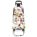chariot shopping pvc 2 roues liberty, 2-fois assor cadeau d’entreprise