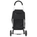 chariot shopping pliable alu gain de place 39l cadeau d’entreprise
