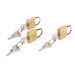 Cadenas 20mm 3 pièces, cadenas publicitaire