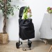 chariot shopping 2 roues noir cadeau d’entreprise