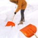 Pelle à neige style grattoir en bois, pelle à neige publicitaire