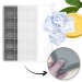 Bacs à glaçons en silicone 15 cubes, gris cadeau d’entreprise
