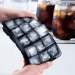 Bacs à glaçons en silicone 15 cubes, gris, bac à glaçons publicitaire