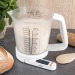 Balance de cuisine avec verre doseur 5 kg, 1,2 l, balance de cuisine alimentaire publicitaire