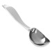 Cuillère à glace en métal Luxy 17cm, cuillère à glace publicitaire
