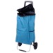 Chariot de courses avec sac, bleu, 40 l cadeau d’entreprise