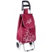 Chariot de courses avec sac, bordeaux, 30 l cadeau d’entreprise