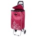 Chariot de courses avec sac, bordeaux, 30 l cadeau d’entreprise