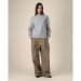 Thinker - Le sweat-shirt unisexe col rond en coton recyclé, Sweat-shirt pubblicitario