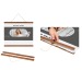 Rail de suspension pour affiche « Madera » 30cm regalo d'azienda