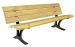 Product thumbnail Garden bench 6 wooden slats 4