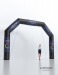 Miniatura del producto Gran arco hinchable negro 6,5 x 4,5 m - Impresión velcro 0