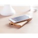 Powerbank/chargeur en bambou 6000mAh, Batterie de secours ou powerbank publicitaire