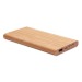 Powerbank/chargeur en bambou 6000mAh cadeau d’entreprise