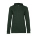 Sweat capuche femme, Textile B&C reclame