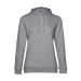 Sweat capuche femme, Textile B&C reclame