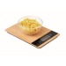 Balance de cuisine bambou ABS, balance de cuisine alimentaire publicitaire