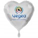 Product thumbnail Mylar balloon heart 45cm 2