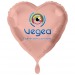 Product thumbnail Mylar balloon heart 45cm 0