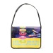 Four-colour messenger bag - French manufacture wholesaler