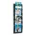 Black'Line NOIR Colonne 6 Cases A.5 bedrijfs cadeau