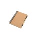 Miniature du produit 70-page recycled spiral notepad with biodegradable hard cover pen 0