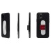 Product thumbnail Bo - smartphone stick, adjustable ring holder adhesive anti-drop - black 4