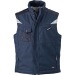 Bodywarmer softshell Workwear - James Nicholson, Bodywarmer ou veste sans manches pubblicitario