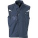 Bodywarmer workwear - James Nicholson, Bodywarmer ou veste sans manches publicitaire