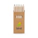 Box of 6 coloured pencils, Colored pencil promotional