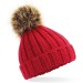 Product thumbnail Knitted hat with pom-pom 5