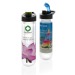 Flasche mit Aufgusswasser 800 ml, Früchte-Infusionsgerät Werbung