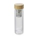 Product thumbnail Double wall glass and bamboo bottle 0